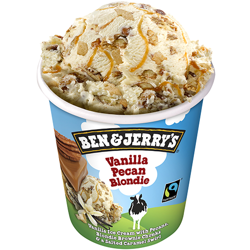 Ben & jerry's vanila pecan blondie 500ml