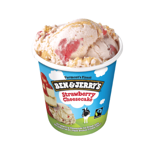 Ben & Jerry's cheese cake