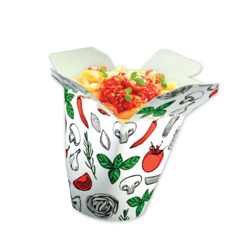 Pasta veggie tomato cream