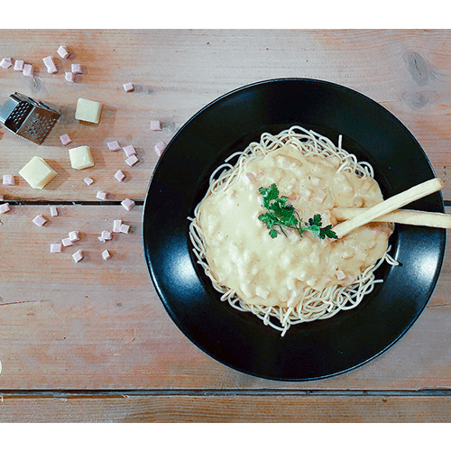 Cheesy ham