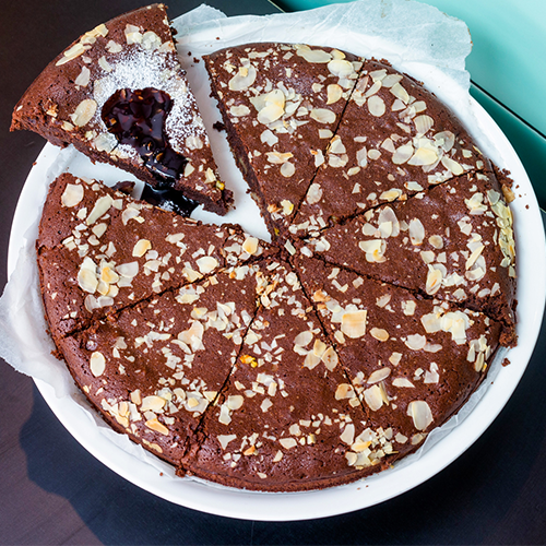 Homemade brownie