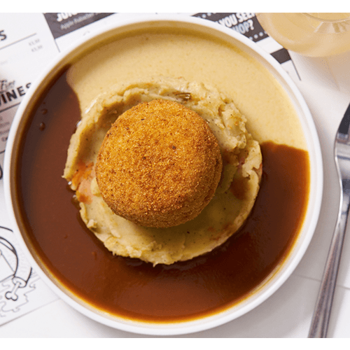 Delicious Veggie ball of the day with our original stoemp