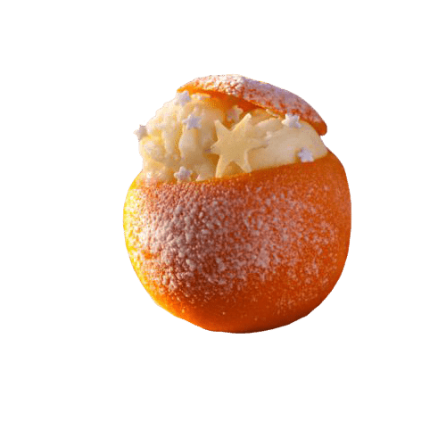 Orange givré