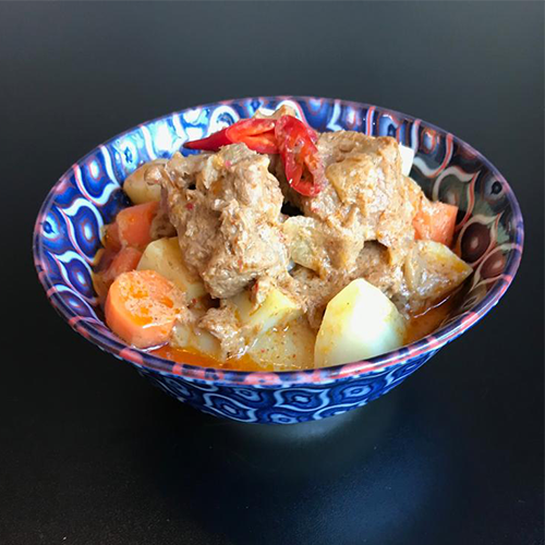 Massaman curry with Boston Butt