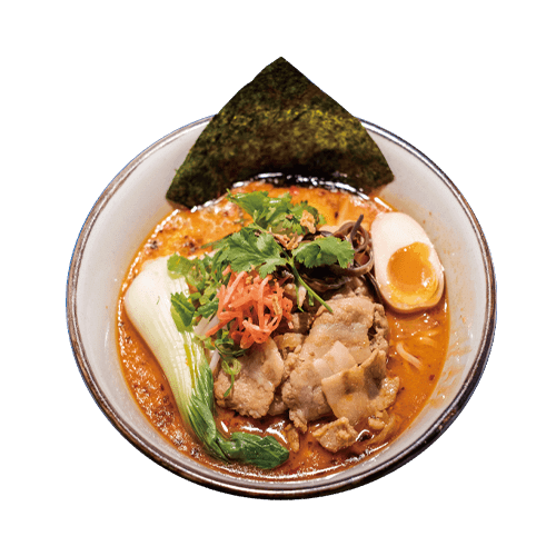 Spicy veggie ramen