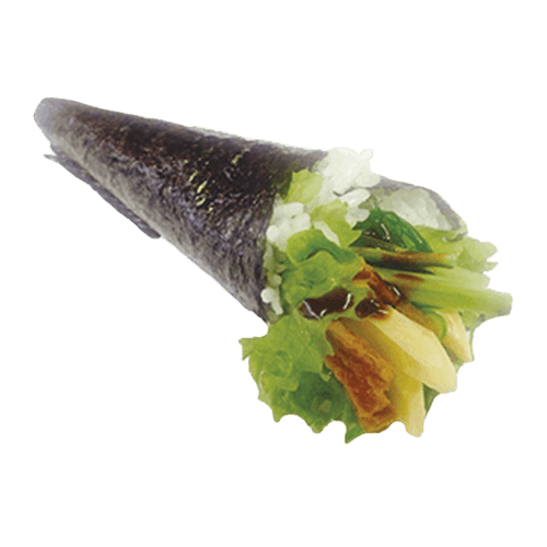 Vegetarian handroll