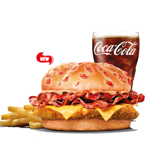 Menu Ultimate Chicken Bacon King