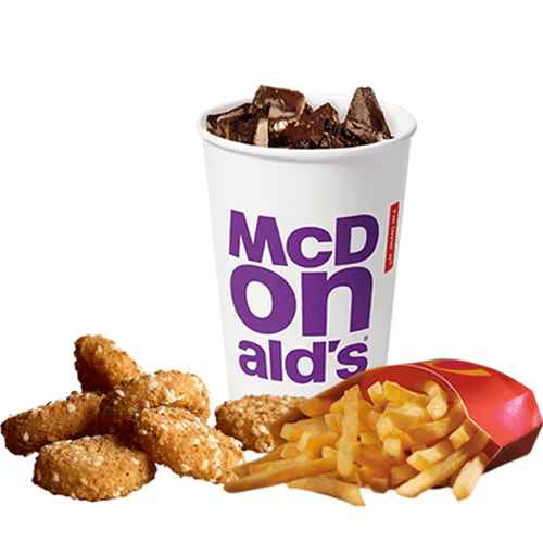 McMenu 6 Cheese Snacks