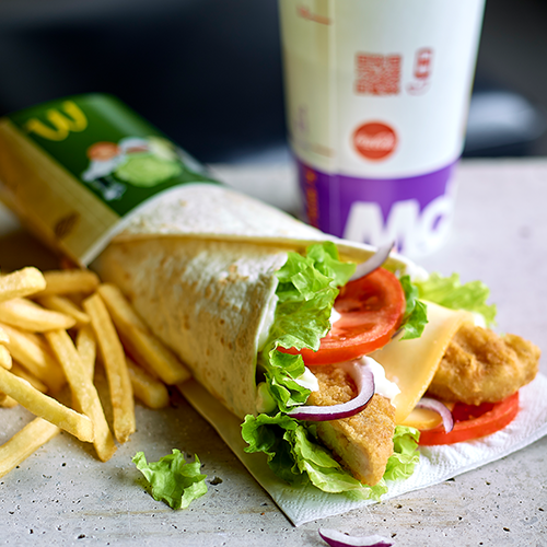 McMenu McWrap Chicken Maredsous