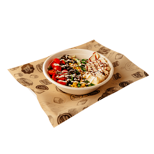 Grilled Haloumi salad