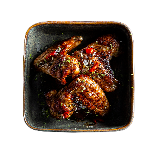 4 BBQ-Chick'ndale Wings