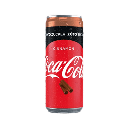 Coca cola cannelle zero 33cl