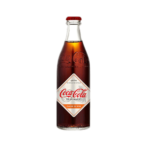 Coca cola speciality apricot & pine glass 25cl