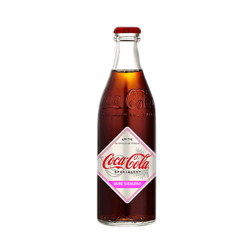 Coca cola speciality blackberries & jupiner glass 25cl