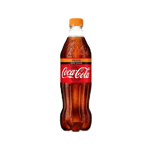 Coca cola zero peche 50cl