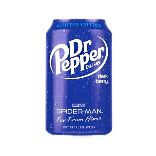 Dr pepper dark berry spiderman edition 33cl
