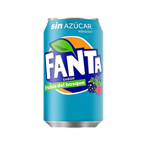 Fanta forest fruits zero 33cl
