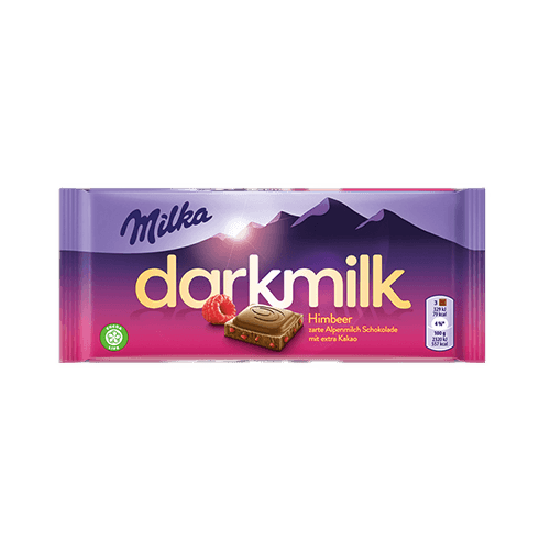 Milka dark milk framboise 85g