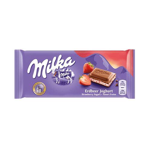 Milka fraise 100g