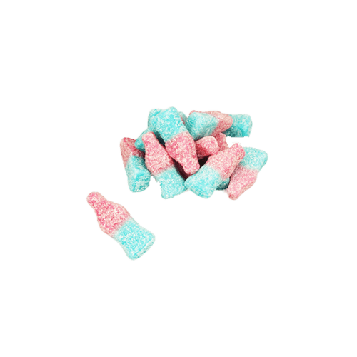 Petite bouteilles bubblegum acidulees 25g