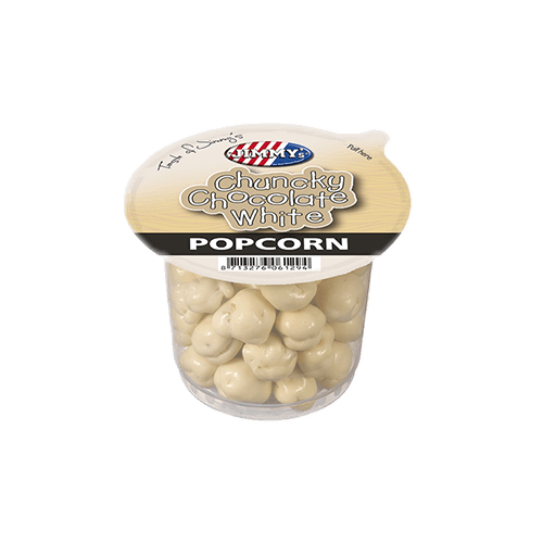 Pop corn chocolat blanc 120g
