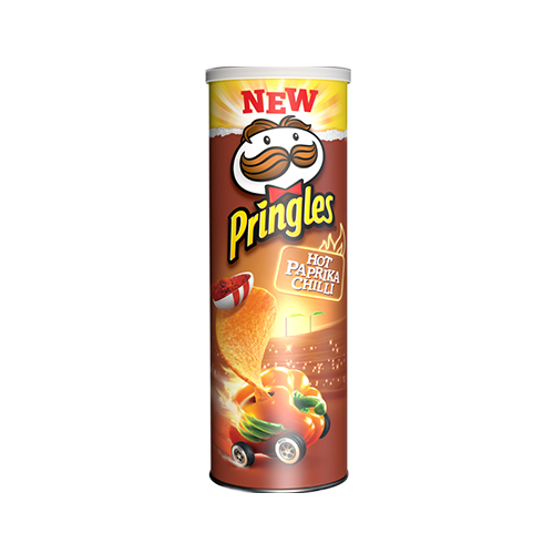 Pringles hot paprika chili 190g