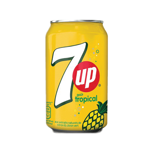 Seven up tropical 33cl