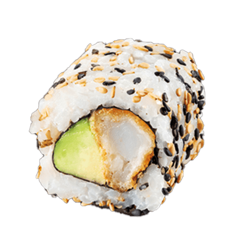 California tempura crevette avocat