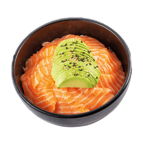 Chirashi saumon avocat