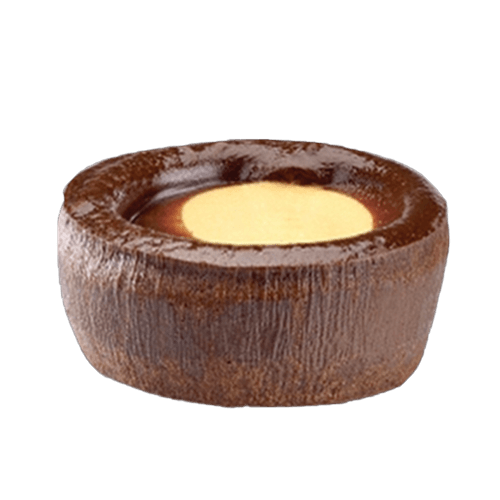 Fondant duo chocolat caramel a la fleur de sel