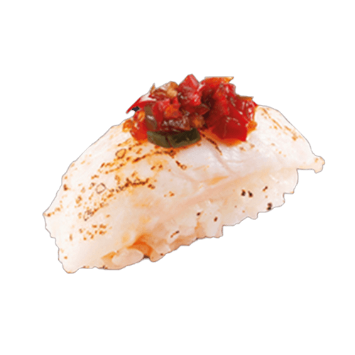 Nigiri daurade salsa