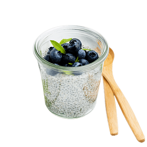 Chia myrtille verveine