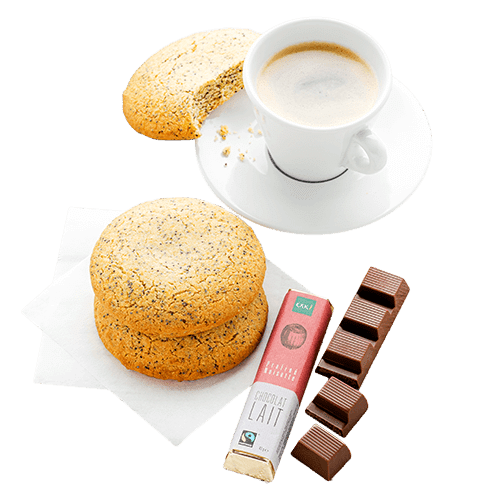 Chocolat au lait et noisettes entières