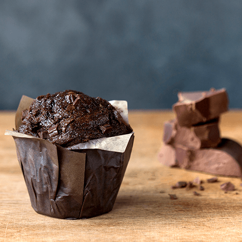 Triple Chocolate Muffin