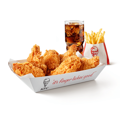 6 Hot Wings Menu