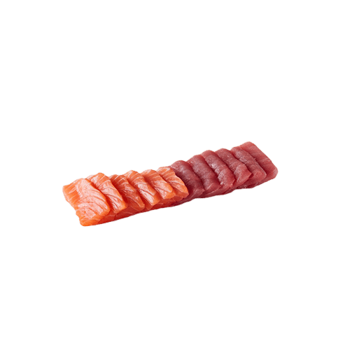 Sashimi duo (12 pieces)