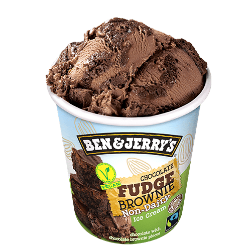 Vegan chocolate fudge brownie 465 ml