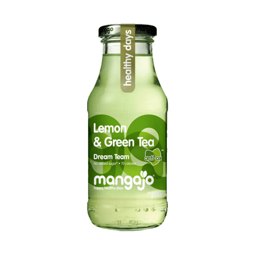 Manjago based on green tea and lemon