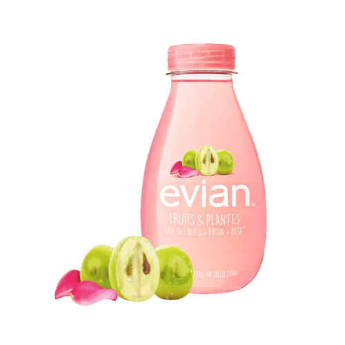Évian grape & rose