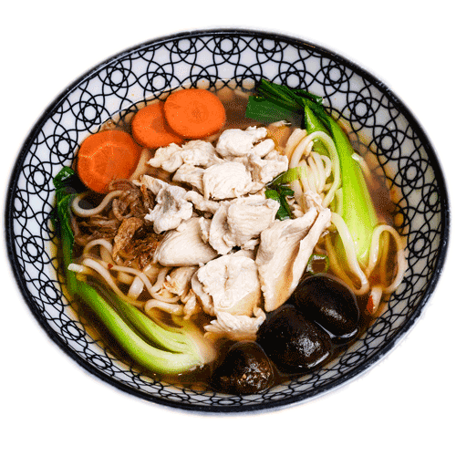 Chicken Spicy Noodle Soup