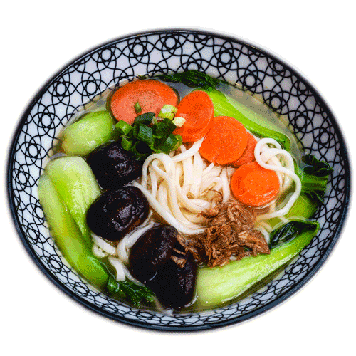Vegetable Noodle Soup - Veggie