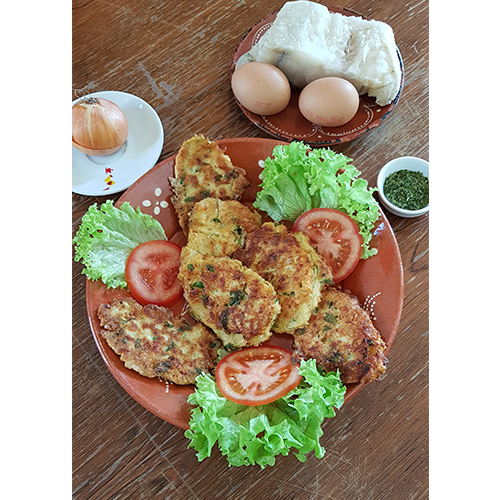Pataniscas de bacalhau (3 stuks)