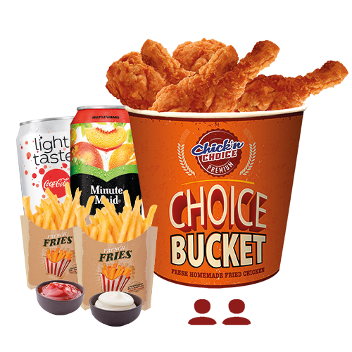 Menu choice bucket pilon hot (2 personnes)