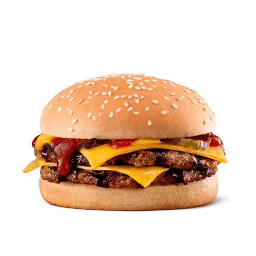 Double cheeseburger