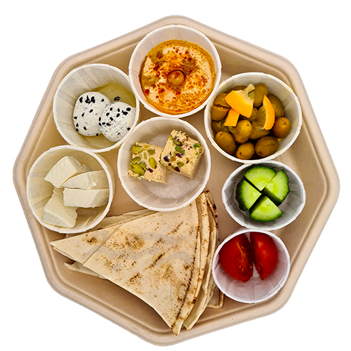 Petit déjeuner à la levantine