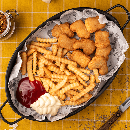 Nuggets 8 stuks menu