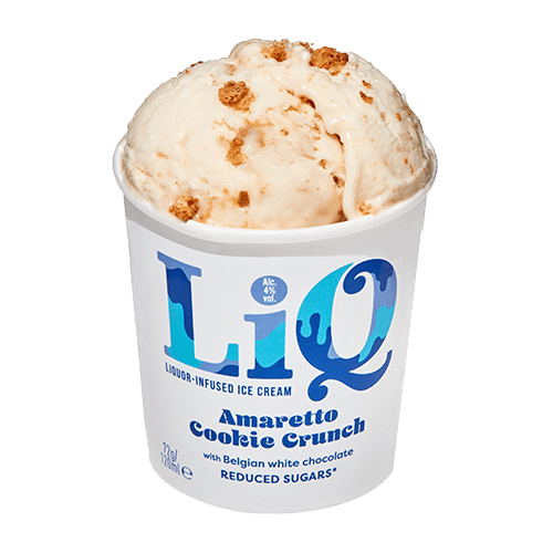 Ijs LiQ (met alcohol / 18+) amaretto cookie crunch 120ml