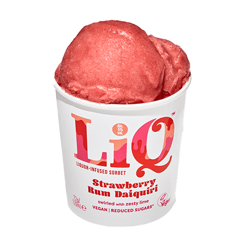 Ijs LiQ (met alcohol / 18+) strawberry rum daiquiri 120ml