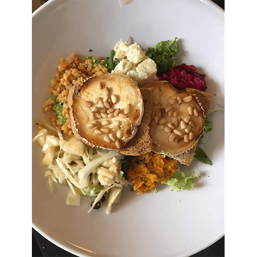 Geitenkaassalade