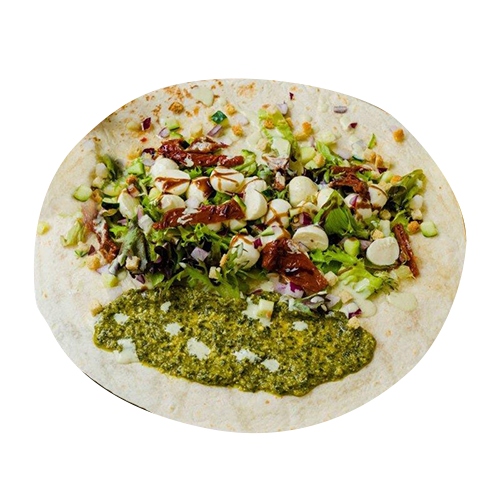 Italia in volkoren wrap